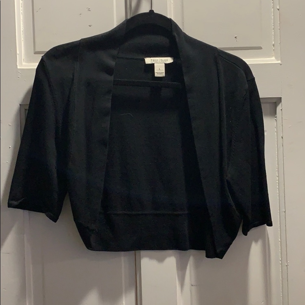Black dress sweater